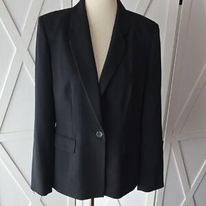 Charter Club Women's Career Black Blazer